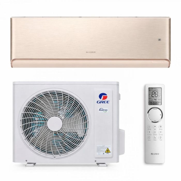 Кондиционер Gree 24 Airy Gold Инверторный кондиционер 60 м² Wi-Fi